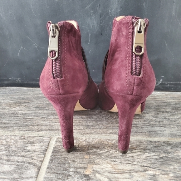 NEW Louise Et Cie Lander Burgundy Ankle Boot - Picture 5 of 7